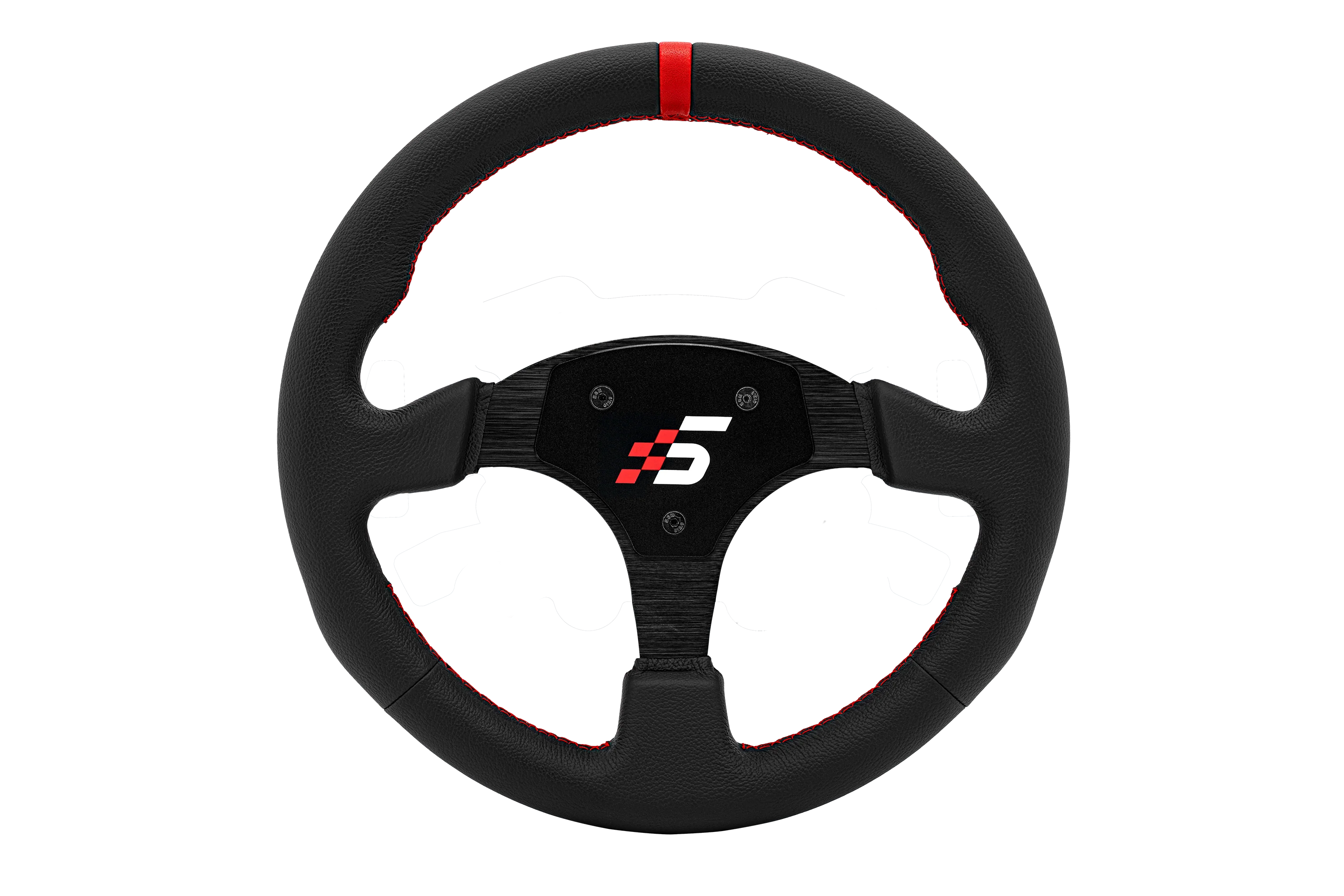 Simagic NEO X Hub with Alpha EVO Pro 18nm Wheel Base and Leather Steering Wheel - Image 3