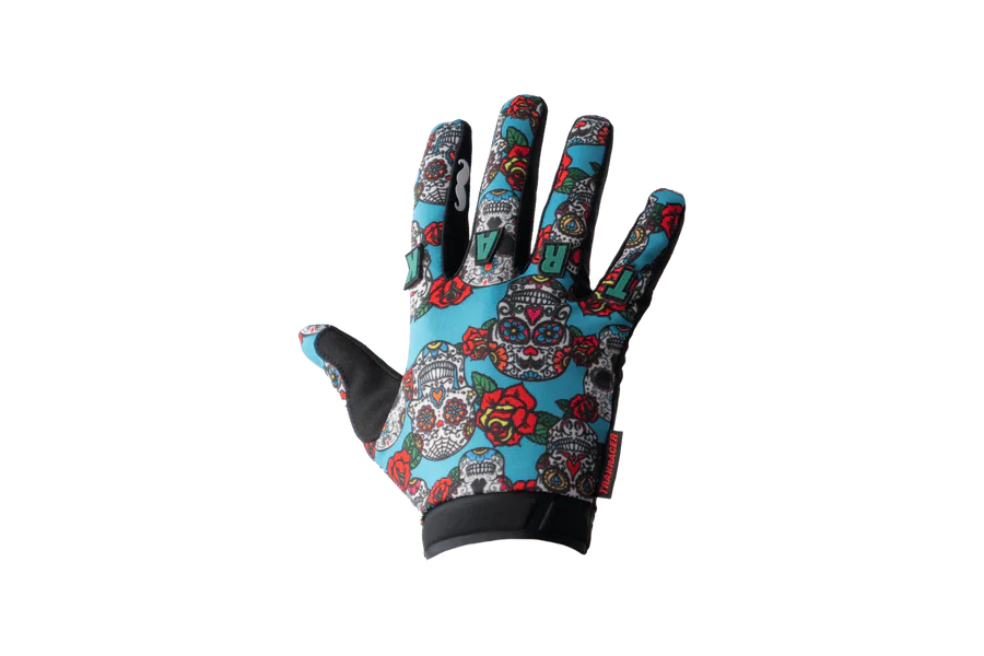 Trak Racer Multi-Use Sim Racing Gloves - Blue - Image 2