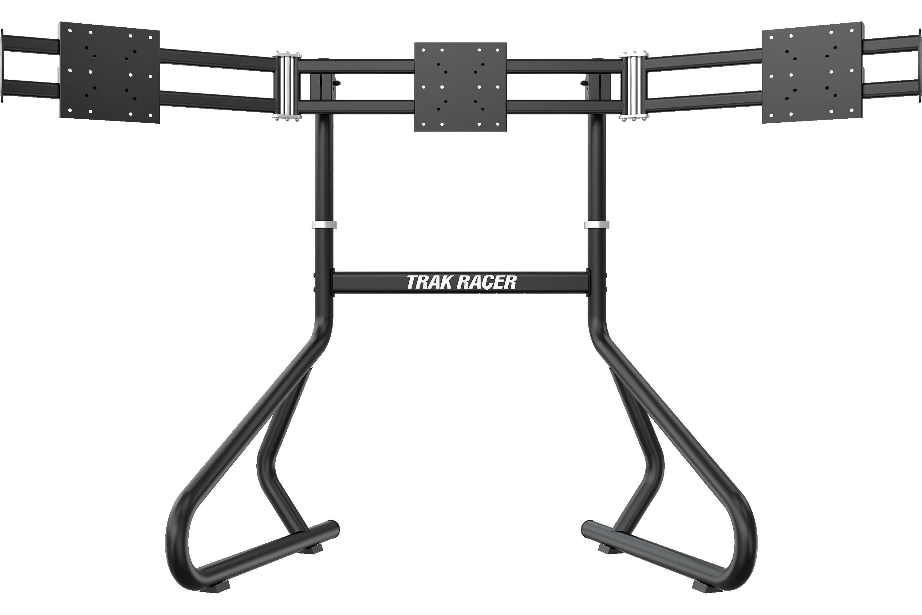 Large Freestanding Triple Monitor Stand - 30" to 45" Displays - Image 2